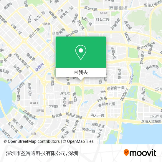 深圳市盈富通科技有限公司地图