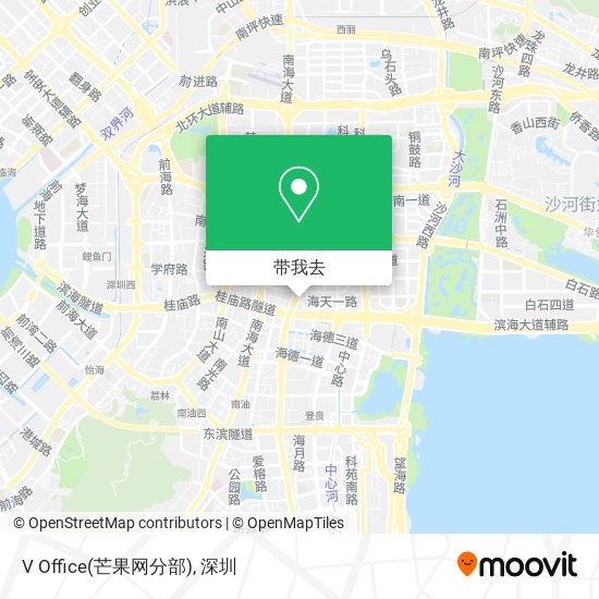 V Office(芒果网分部)地图