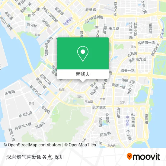 深岩燃气南新服务点地图