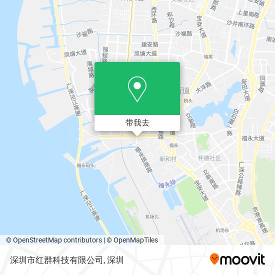 深圳市红群科技有限公司地图