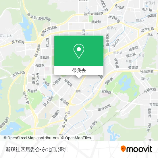 新联社区居委会-东北门地图