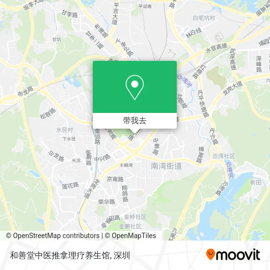 和善堂中医推拿理疗养生馆地图
