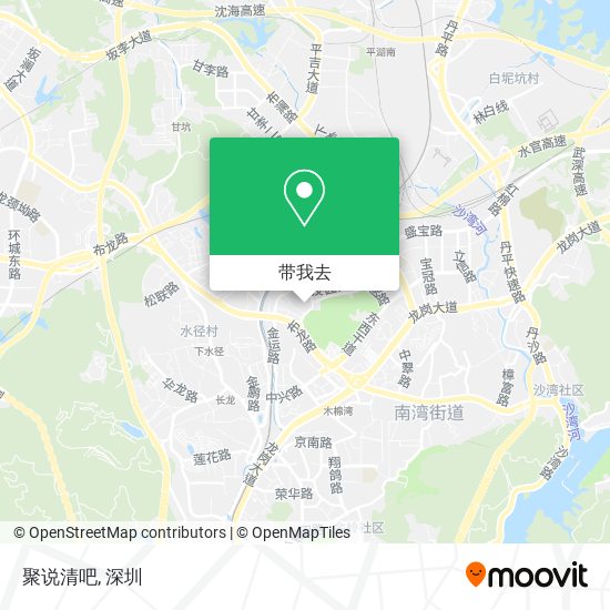 聚说清吧地图