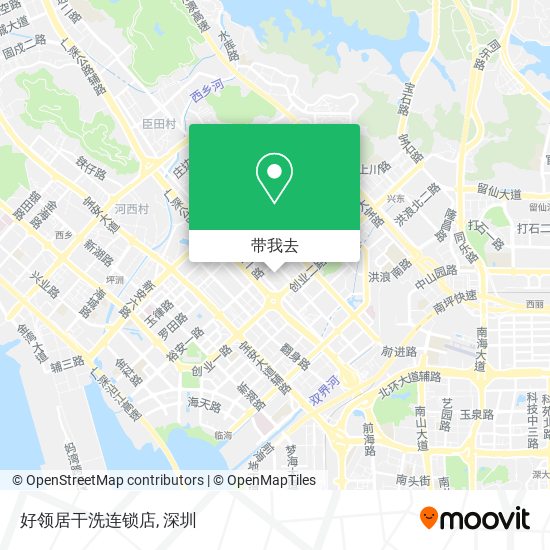好领居干洗连锁店地图