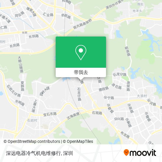 深远电器冷气机电维修行地图