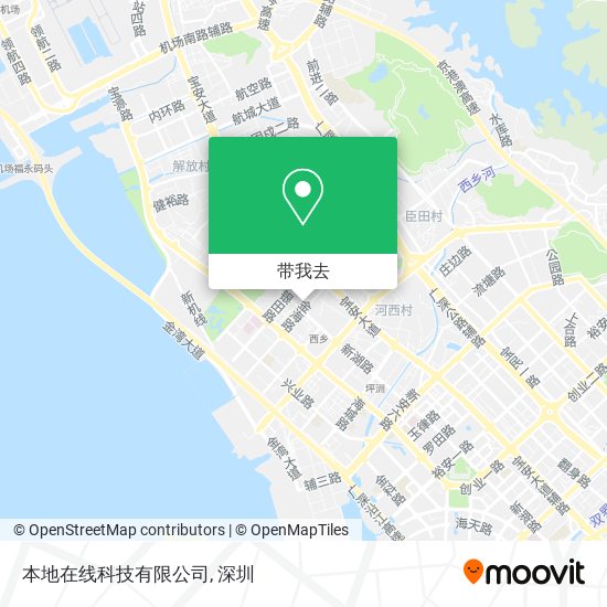 本地在线科技有限公司地图