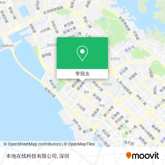 本地在线科技有限公司地图