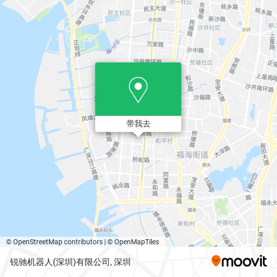 锐驰机器人(深圳)有限公司地图