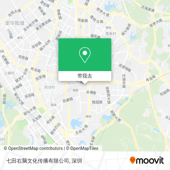 七田右脑文化传播有限公司地图