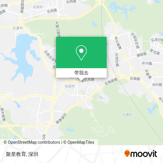 聚星教育地图