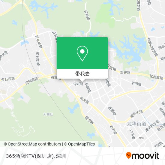 365酒店KTV(深圳店)地图