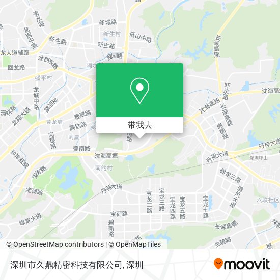 深圳市久鼎精密科技有限公司地图