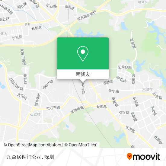 九鼎居铜门公司地图