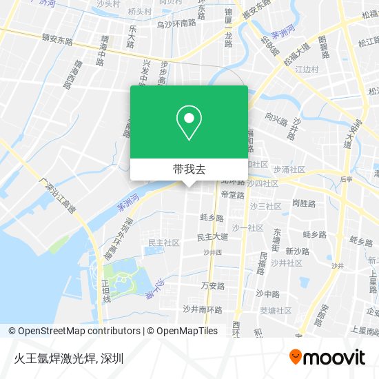 火王氩焊激光焊地图