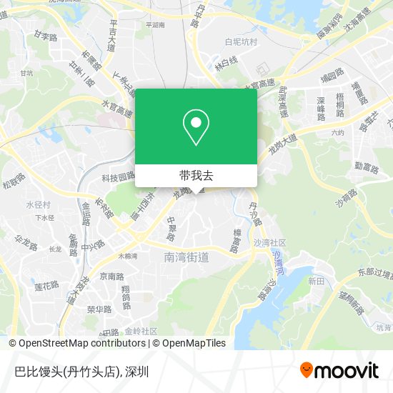 巴比馒头(丹竹头店)地图