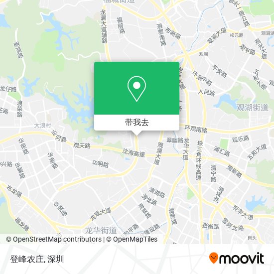 登峰农庄地图