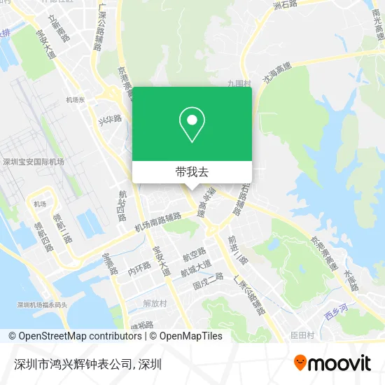深圳市鸿兴辉钟表公司地图