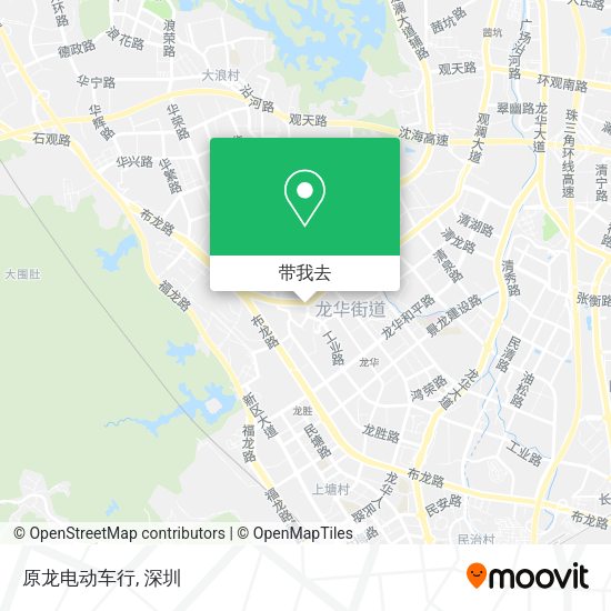 原龙电动车行地图