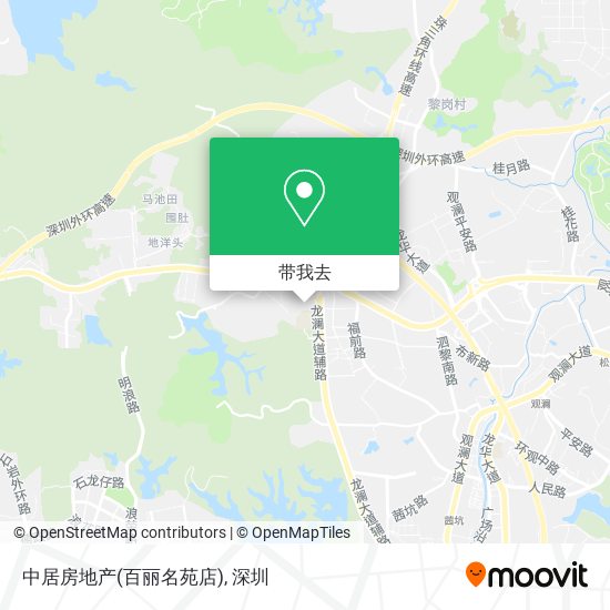中居房地产(百丽名苑店)地图