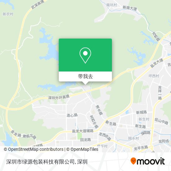 深圳市绿源包装科技有限公司地图