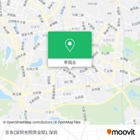 京东(深圳光明营业部)地图