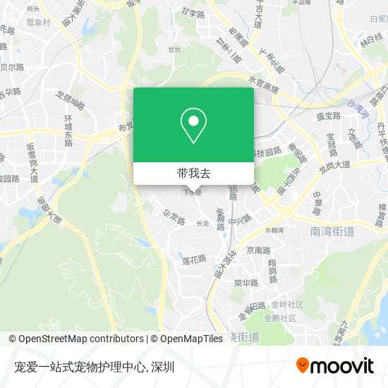 宠爱一站式宠物护理中心地图