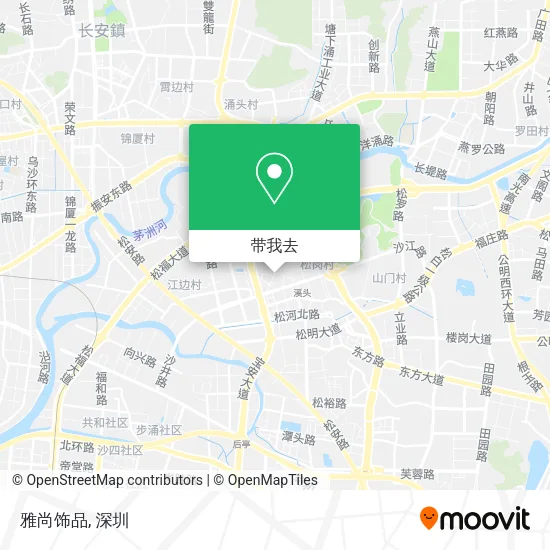 雅尚饰品地图