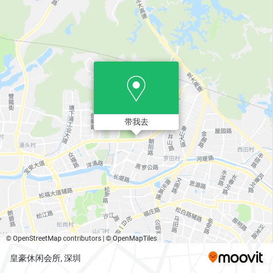 皇豪休闲会所地图