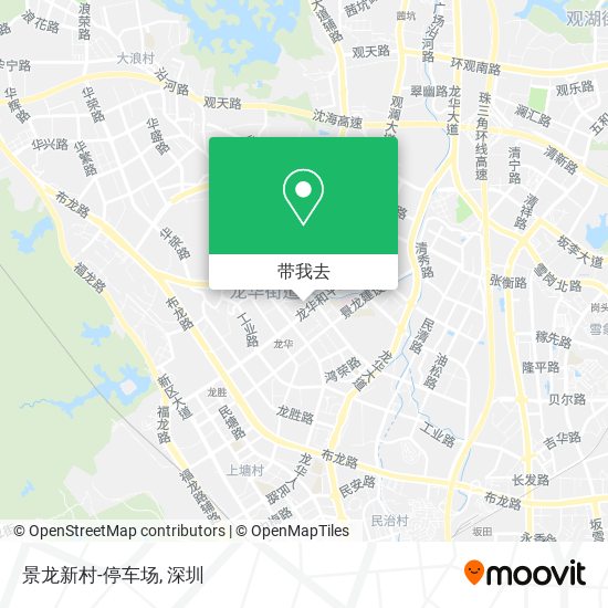 景龙新村-停车场地图