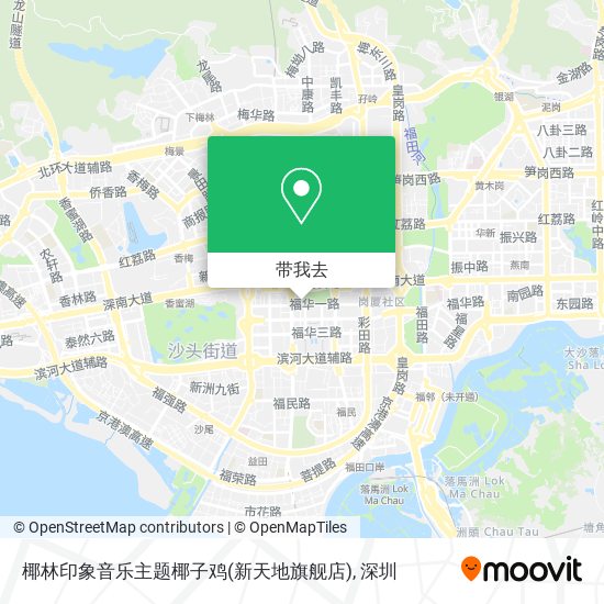 椰林印象音乐主题椰子鸡(新天地旗舰店)地图