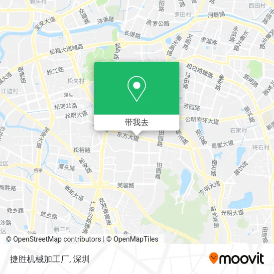 捷胜机械加工厂地图