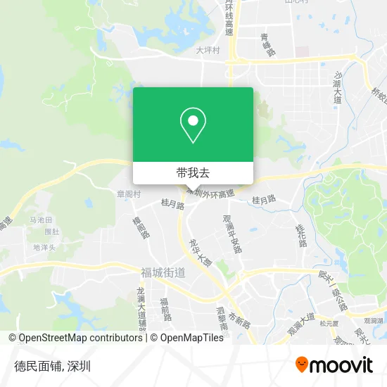 德民面铺地图