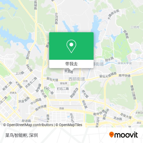菜鸟智能柜地图