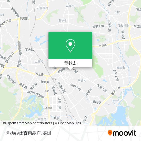 运动99体育用品店地图