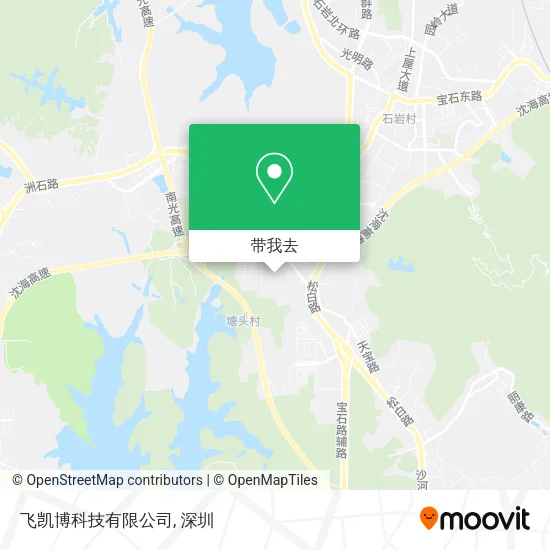 飞凯博科技有限公司地图