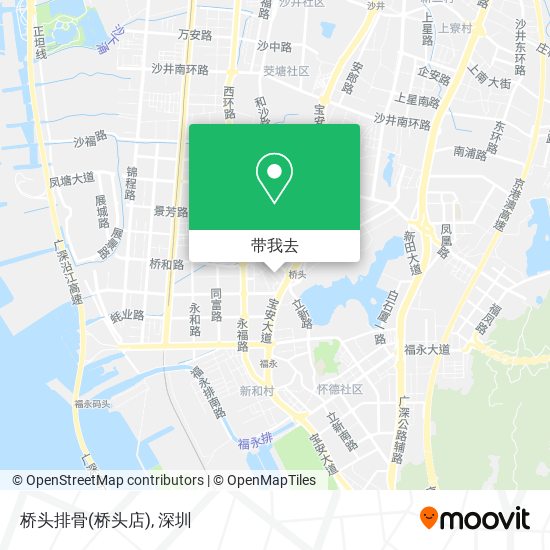 桥头排骨(桥头店)地图