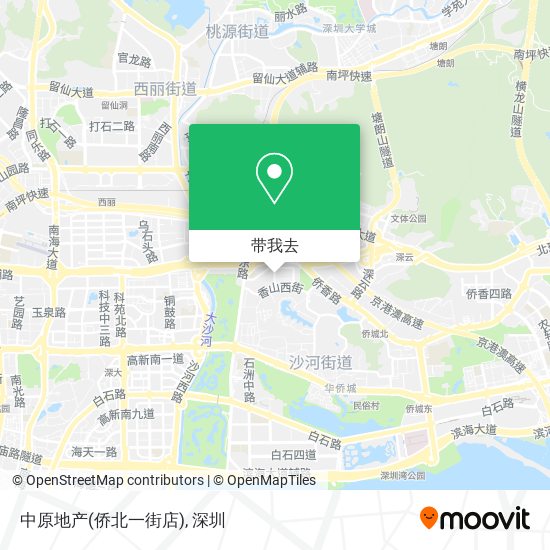 中原地产(侨北一街店)地图