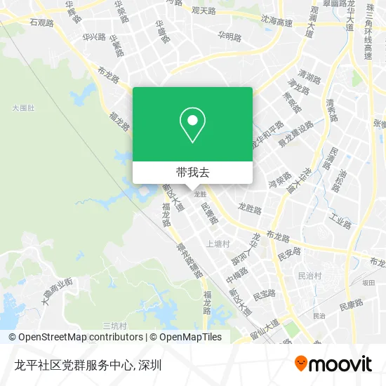 龙平社区党群服务中心地图