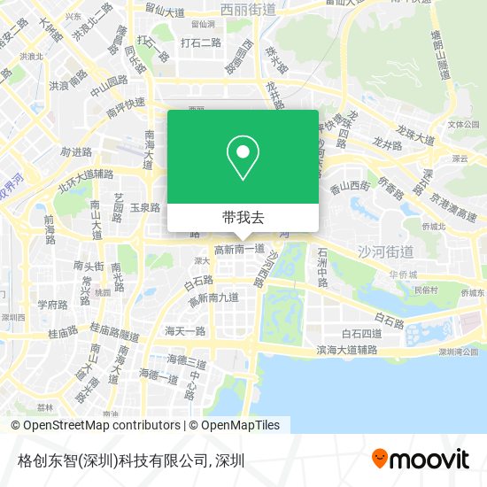 格创东智(深圳)科技有限公司地图