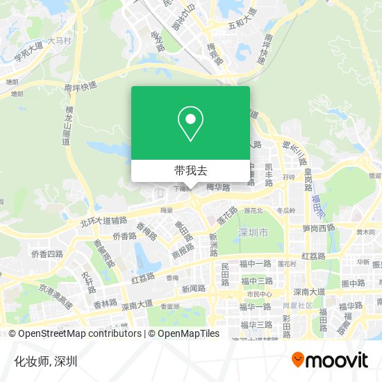 化妆师地图