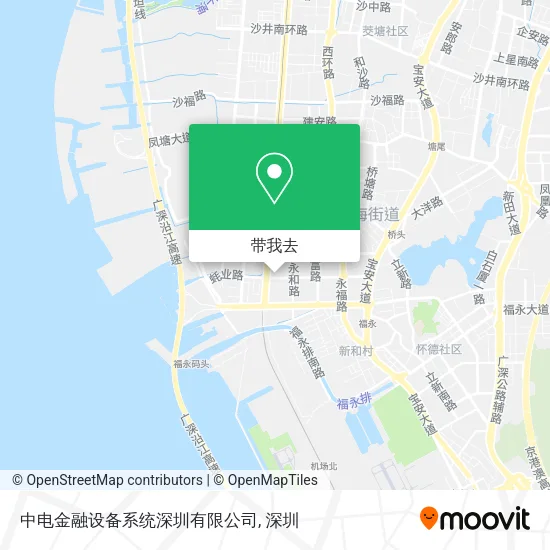 中电金融设备系统深圳有限公司地图