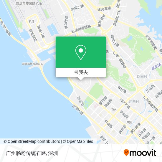 广州肠粉传统石磨地图