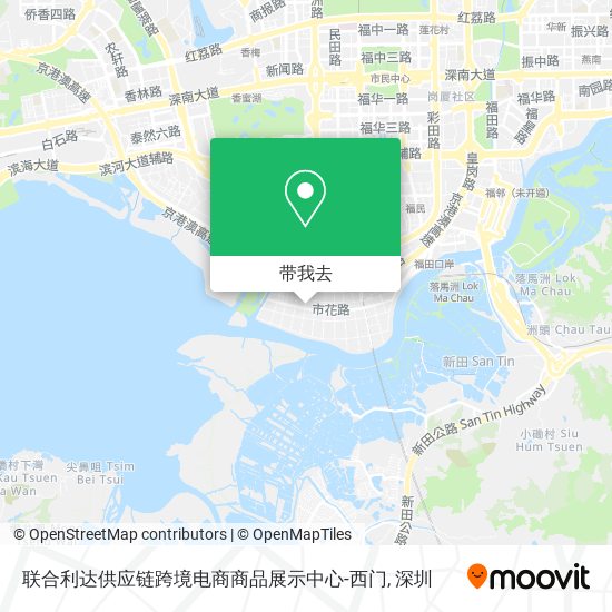 联合利达供应链跨境电商商品展示中心-西门地图