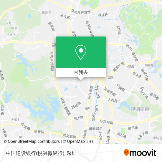 中国建设银行(悦兴微银行)地图