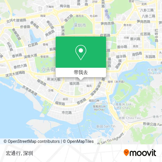 宏通行地图