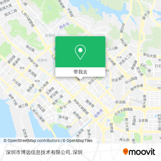 深圳市博远信息技术有限公司地图
