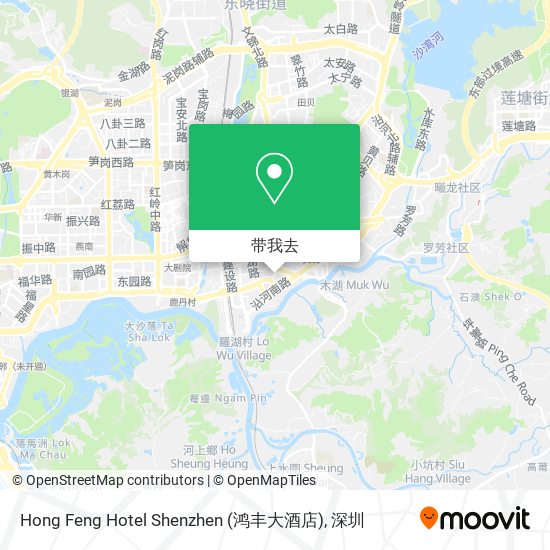 Hong Feng Hotel Shenzhen (鸿丰大酒店)地图