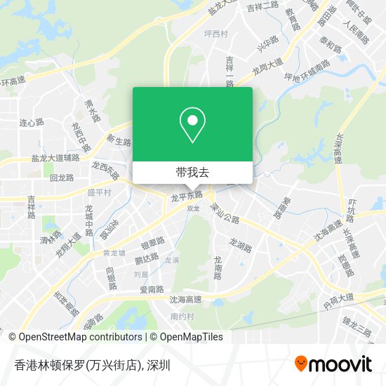 香港林顿保罗(万兴街店)地图