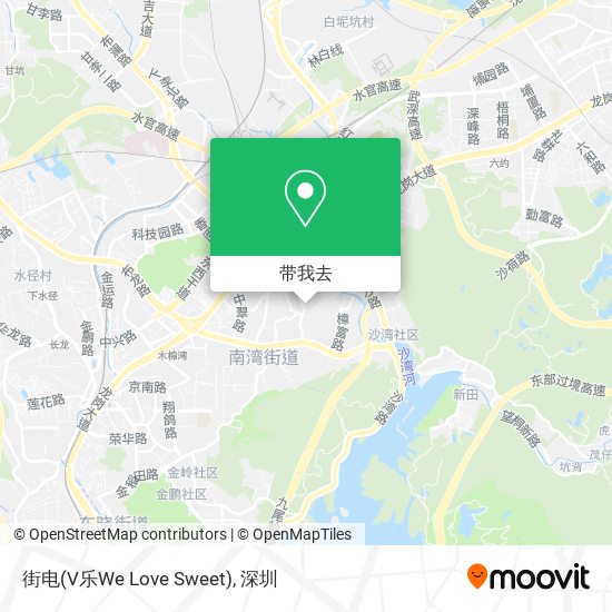 街电(V乐We Love Sweet)地图