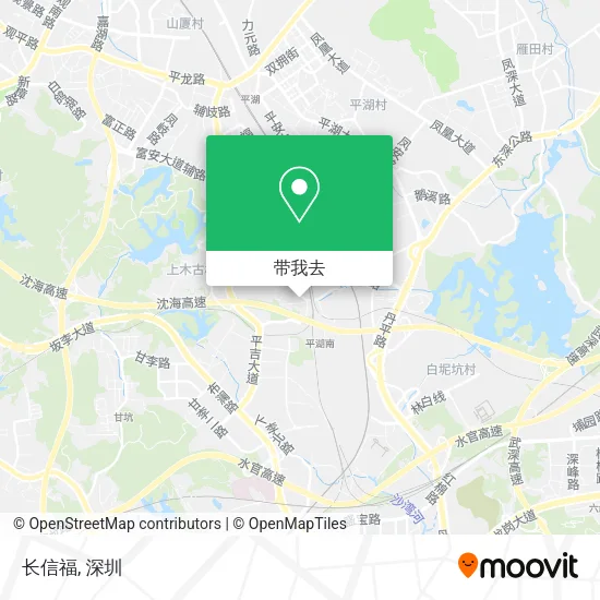 长信福地图